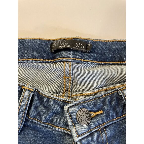 Prana Jeans 8 29 Style #W4LJRG316 Organic Cotton Skinny Jeans - Picture 7 of 11
